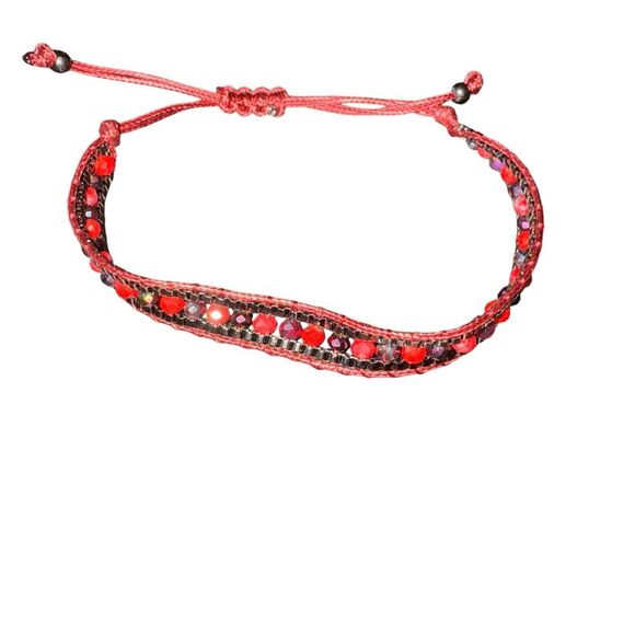 Alex And Ani 2016 Ice Skate Bracelet and Unbranded Beaded Bracelet Set - Picture 2 of 5